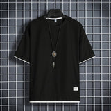 Half Sleeve Trendy All-matching Top