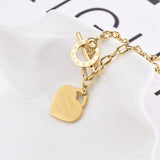 Titanium Steel Heart Love Heart Jewelry