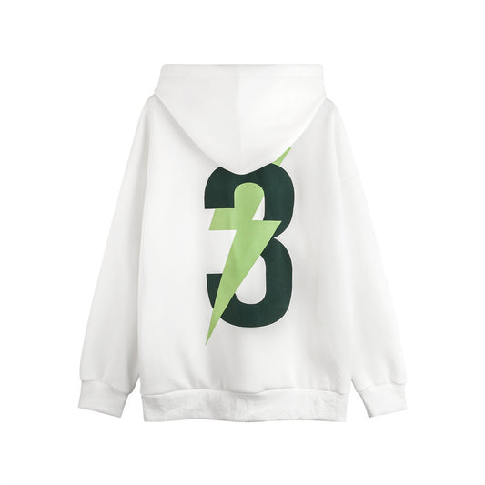 Fashion Lightning Printed Hoodie Men