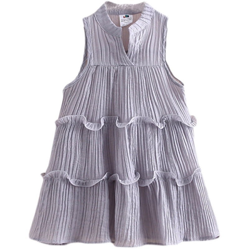 Girls Children's Clothing Children's Split Cake Skirt