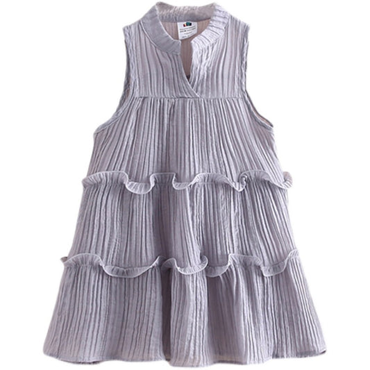 Girls Children's Clothing Children's Split Cake Skirt