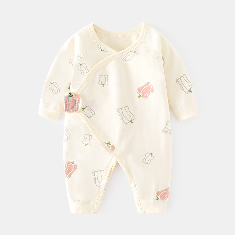 Newborn Jumpsuit Baby Cotton Boneless Romper