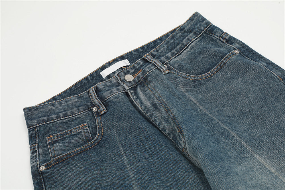 Washed Faded Jeans For Men