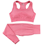 2PCS Seamless Yoga Set Women