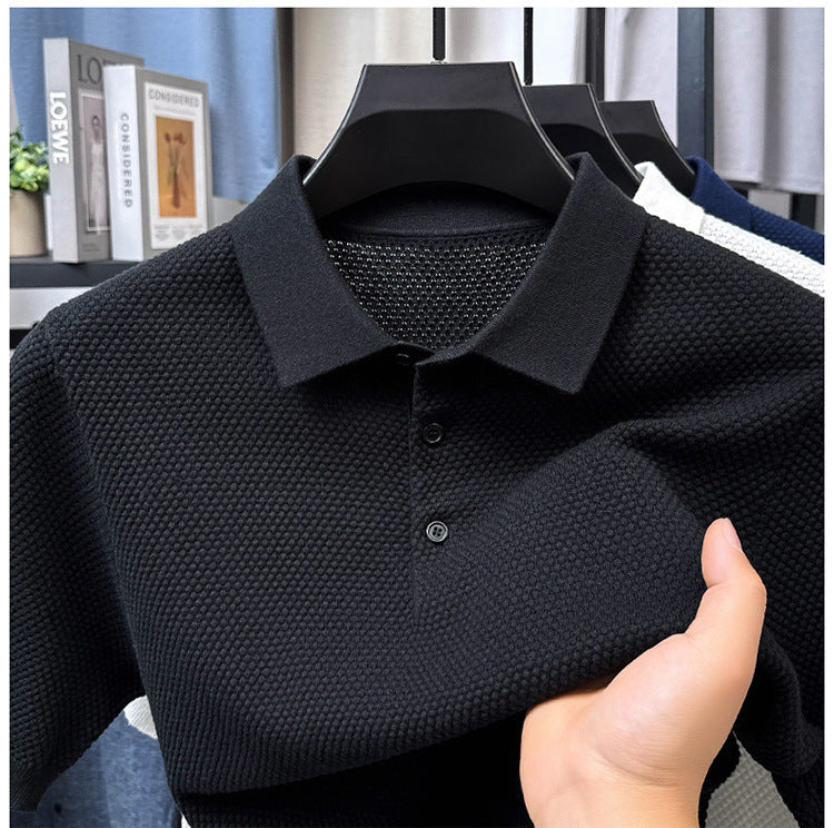 Loose Cotton Sweater Short Sleeve