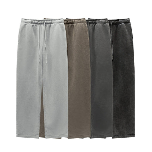 Sports Knitted Sweatpants Straight-leg Pants Men