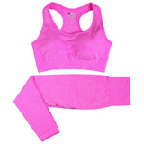 2PCS Seamless Yoga Set Women
