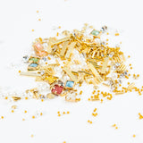 Copper round rivets sequins nail drill ornaments