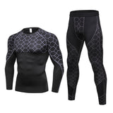 Men's Compression Run jogging Suits 2pcs Set