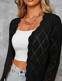 A Cold-themed Cardigan Top