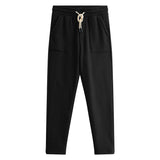 Fashionable Knitted Straight Casual Sweatpants Men