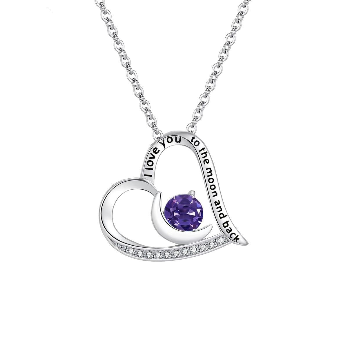 Heart-shaped Pendant Necklace