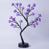 Tree Rose Lamps Fairy Desk Night Lights USB Operated