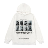 Fashion Jiugongge Printed Hoodie Men