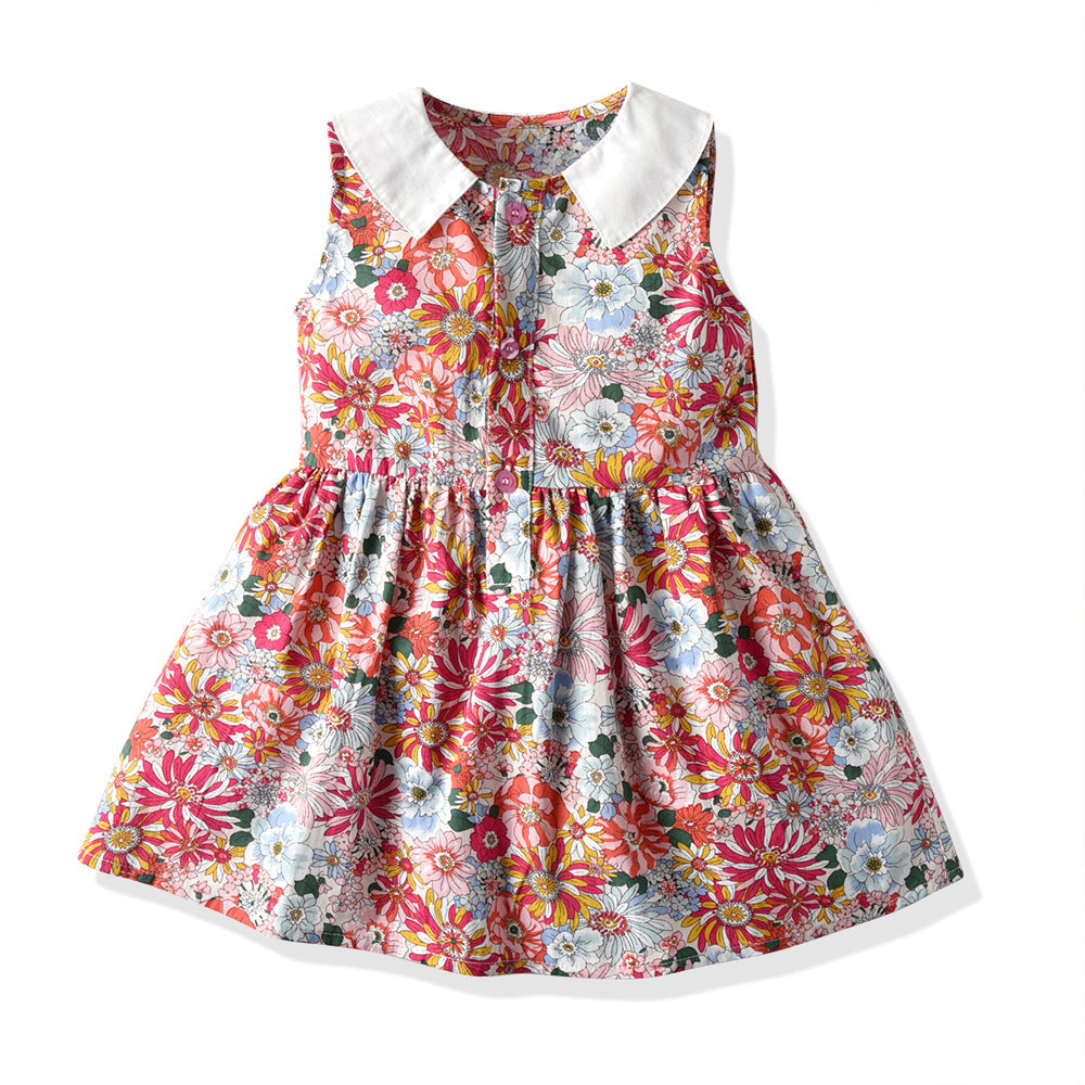 Girl dress 3-8years