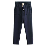 Fashionable Knitted Straight Casual Sweatpants Men