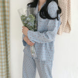 Girls Cute Cherry Fruit Pajamas Set