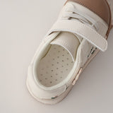 Girls Sneakers Soft Bottom Embroidered Flowers Sweet Retro