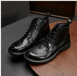 Genuine Leather Fashion Martin Boots For Men