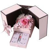 Mothers Day Gift Double Door Rose Gift Box Jewelry Creative Decorate Boxs