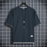 Half Sleeve Trendy All-matching Top