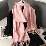 Solid Color Maillard Scarf