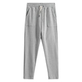 Fashionable Knitted Straight Casual Sweatpants Men