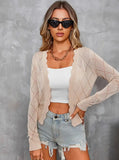 A Cold-themed Cardigan Top