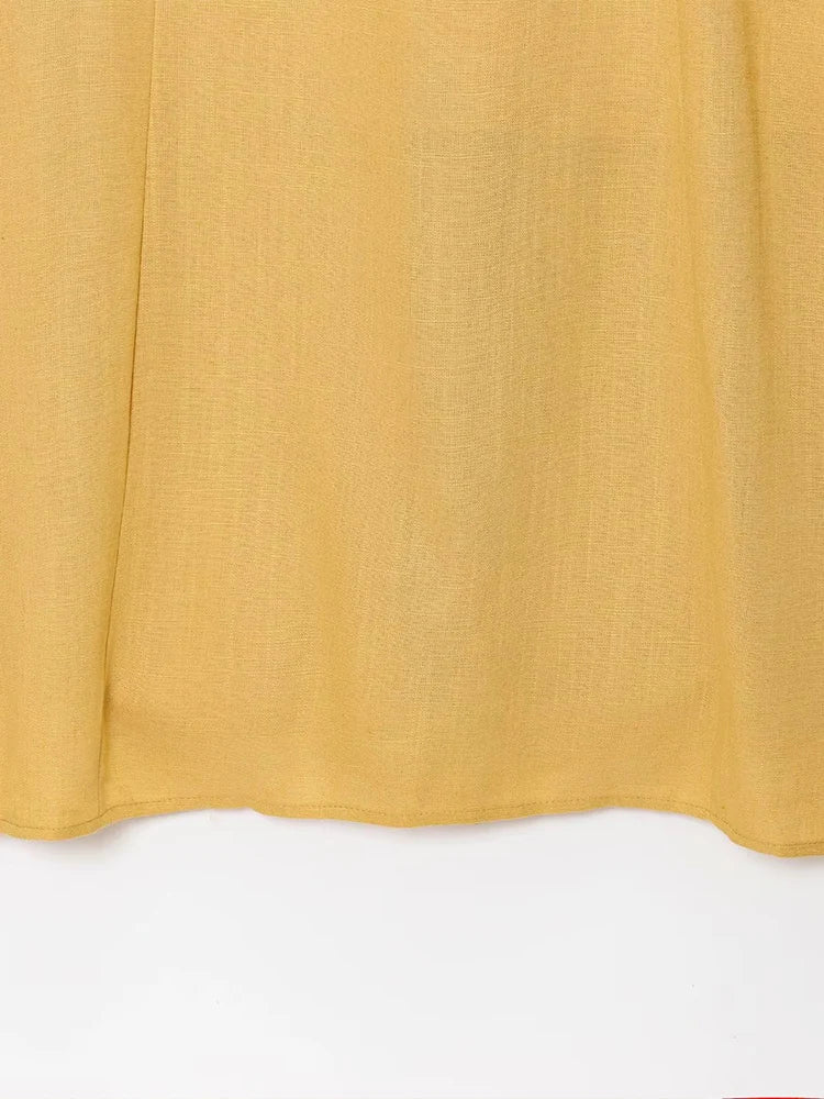 Halter neck dress waist sexy big backless long skirt