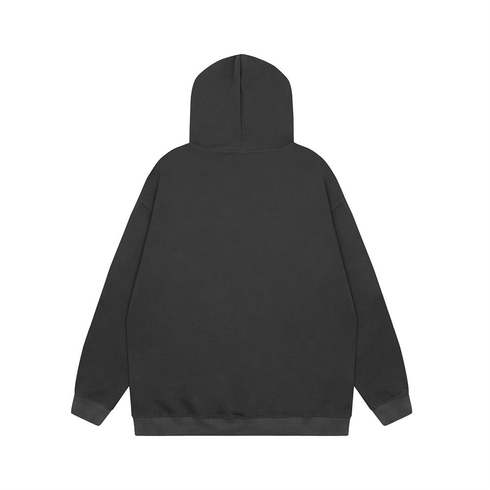 Fashion Skateboard Printed Hoodie Men