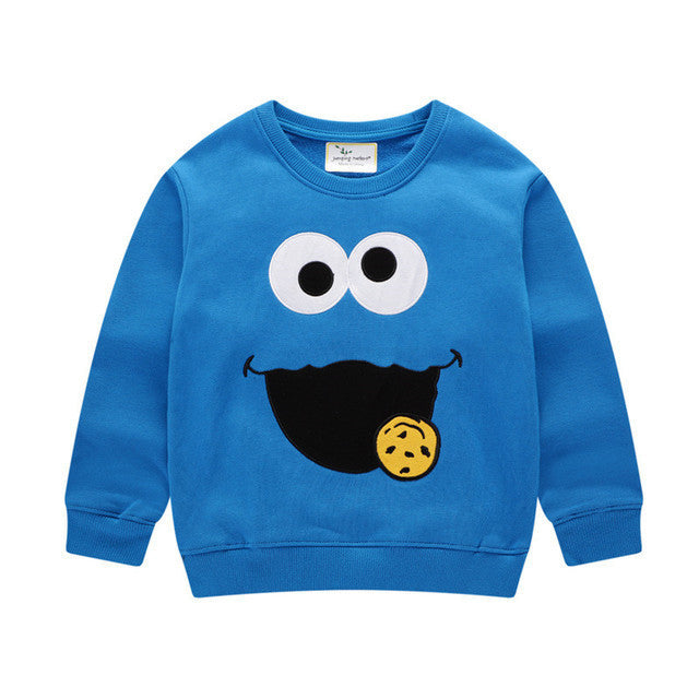 Jumping Meters New Arrival Cartoon Sweatshirts For Boys Girls Cl