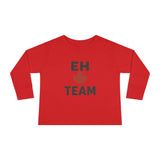 Maple Stick "Eh Team" Toddler Long Sleeve Tee – Maple Leaf Pride
