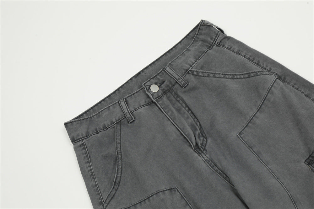 Fashion Personality Multi-pocket Cargo Pants Men