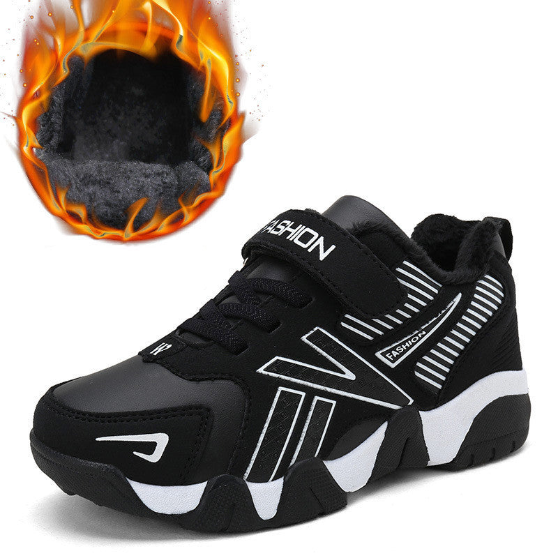 Boys breathable mesh sneakers big cotton mesh shoes