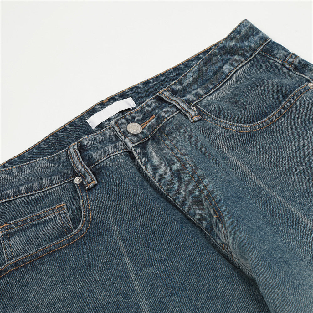 Washed Faded Jeans For Men