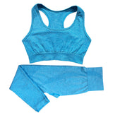 2PCS Seamless Yoga Set Women