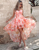 New Suspender Loose Chiffon Dress Women