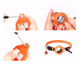 Pet AirTag Holder Collar – Anti-Loss for Cats & Dogs