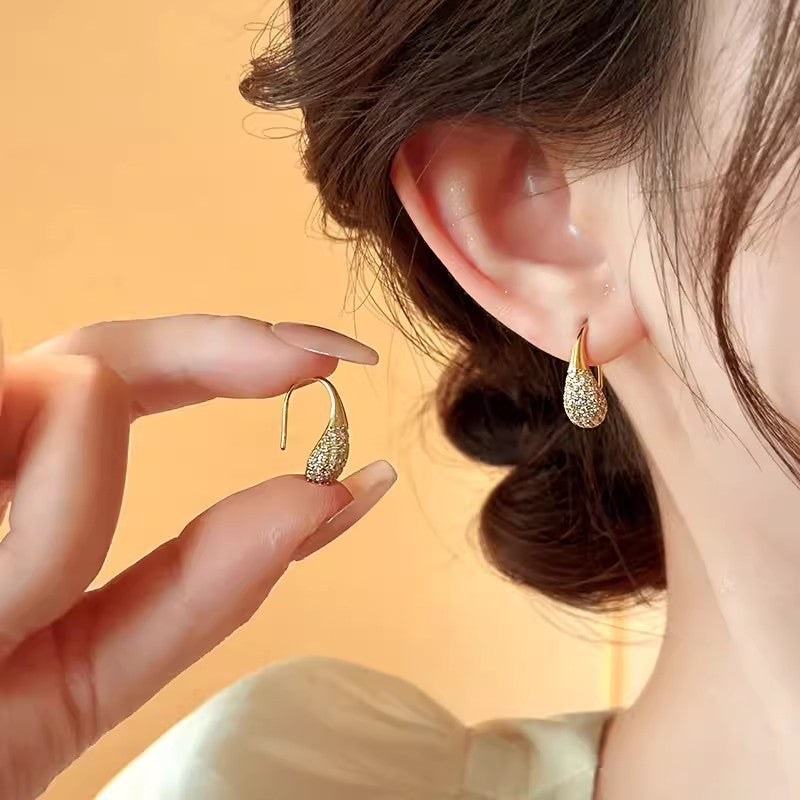 Water Drop Ear Hook