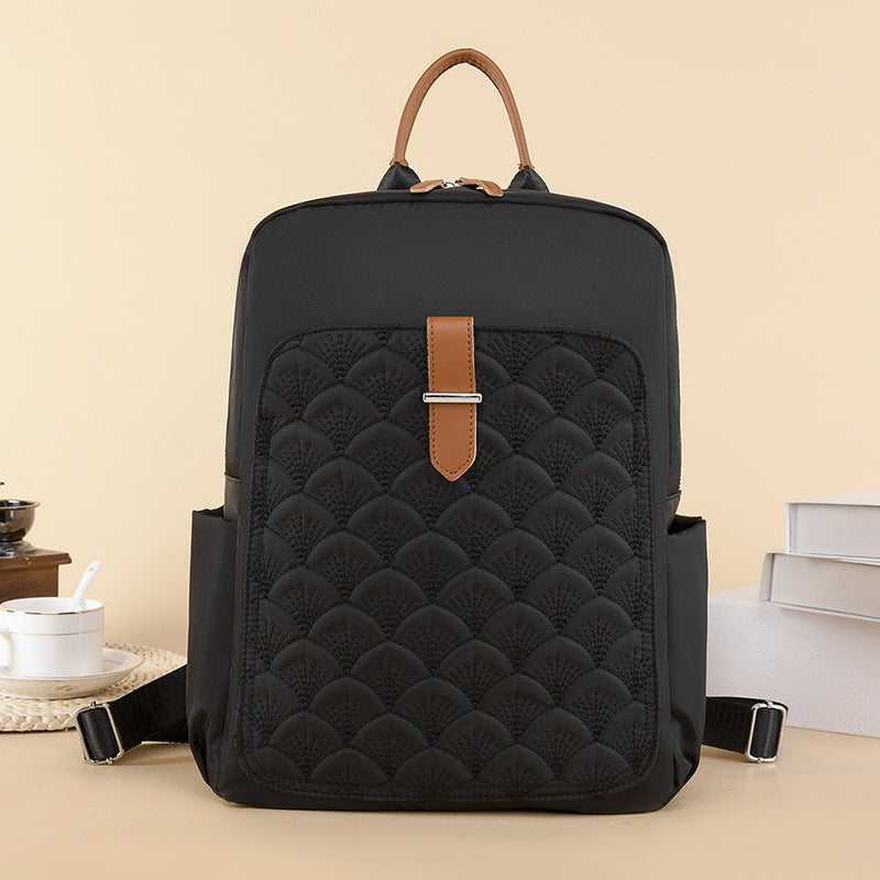 Fish Pattern Simple Backpack Large Capacity