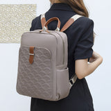 Fish Pattern Simple Backpack Large Capacity