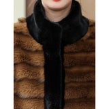 Winter Imitated Mink Coat