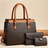Plaid Women's Bag Suit Large Capacity Fashion