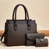 Plaid Women's Bag Suit Large Capacity Fashion