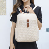 Fish Pattern Simple Backpack Large Capacity