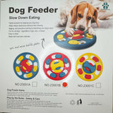 Round Interactive Puzzle Feeder for Dogs