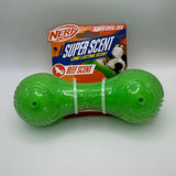 Beef-Scented Barbell Dog Toy – Durable 7" Chew & Fetch Toy