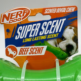 Beef-Scented Barbell Dog Toy – Durable 7" Chew & Fetch Toy