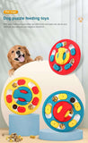 Round Interactive Puzzle Feeder for Dogs