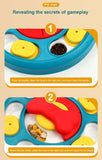 Round Interactive Puzzle Feeder for Dogs